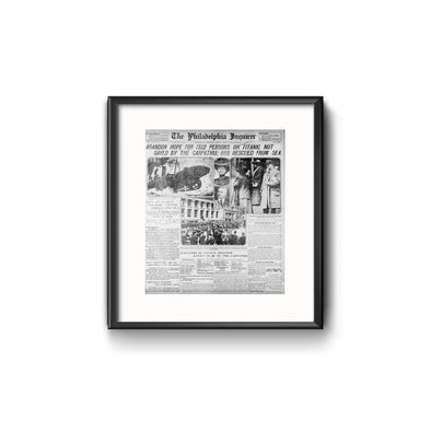 Titanic, 1912 Framed Reprint